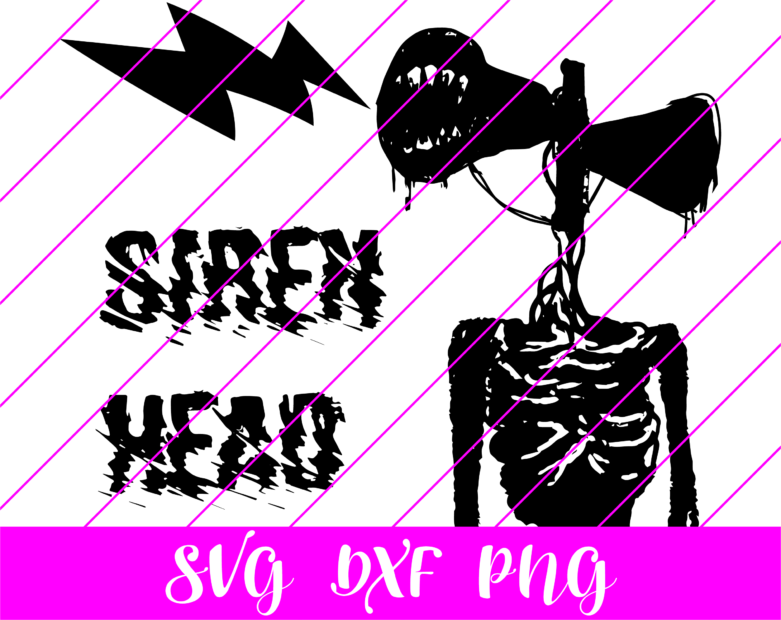 siren head 2 svg